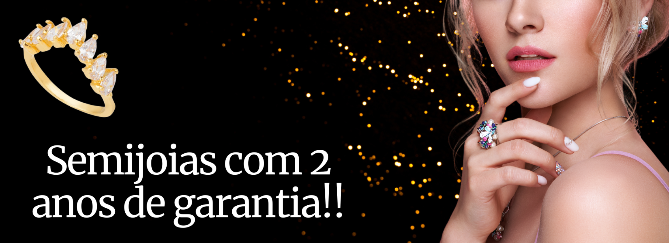 Post Instagram dia das mulheres com mulher usando joias minimalista delicado